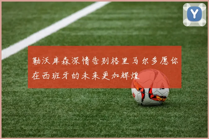 勒沃库森深情告别格里马尔多愿你在西班牙的未来更加辉煌